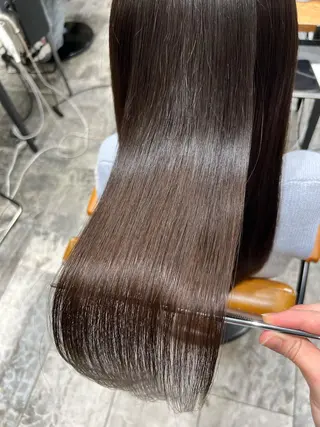 セミロング パーマ 美髪ヘッドスパ🫧 西山紗奈江💆‍♀️のヘアスタイル