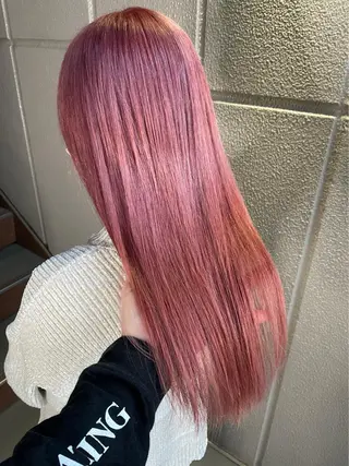 ロング カラー 銀座⚜️【脱白髪染め 美髪矯正】トグチのヘアスタイル