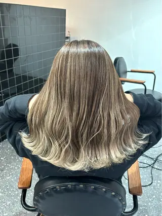 セミロング 韓国風/髪質改善/ Kiyoraのヘアスタイル