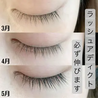 メンズ マツエク・マツパ アイブロウ Earth coiffure beaute長野稲田店所属・林 愛子のマツエク・マツパデザイン