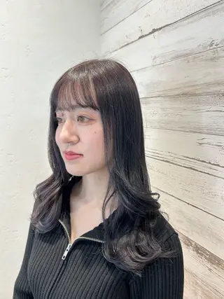 ロング 髪質改善/縮毛矯正 ツヤ髪🩷さつきのヘアスタイル