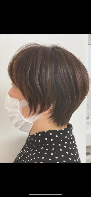 ショート カラー ✨オール年代🆗 🤍内田亜由子のヘアスタイル