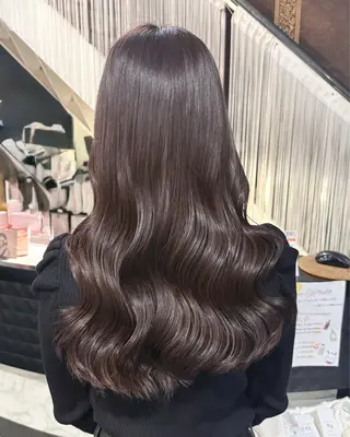 ロング カラー 韓国ヘア ♡tomimaのヘアスタイル
