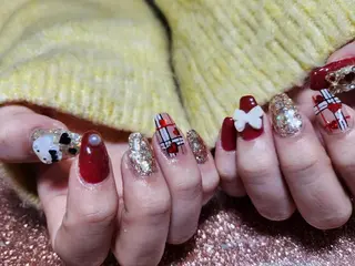 ネイル 💜bora .のネイルデザイン