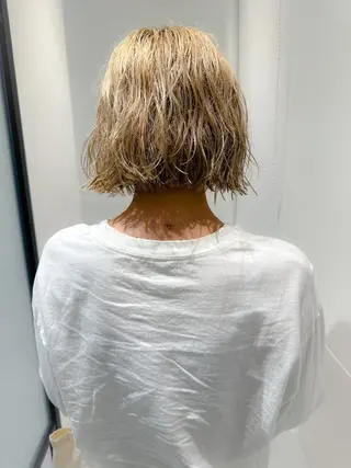 ショート SALOWIN 名古屋所属・パーマ特化美容師 /丹羽舜太のヘアスタイル