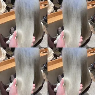 セミロング カラー ヘアアレンジ 💎韓国レイヤー ×エクステゆうま💎のヘアスタイル