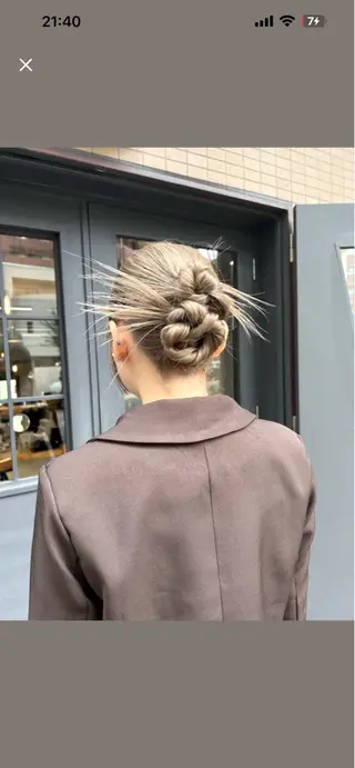 ヘアアレンジ CASANE所属・CASANE Rukaのヘアスタイル