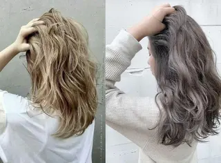 ミディアム カラー サイエンスアクア/艶 髪/レイヤー/清水のヘアスタイル