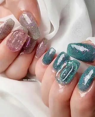 ネイル 3dパーツ/流行り 👧shushu❤️のネイルデザイン