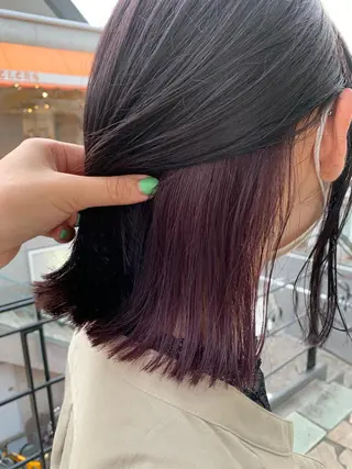 ショート カラー 平 ちひろのヘアスタイル