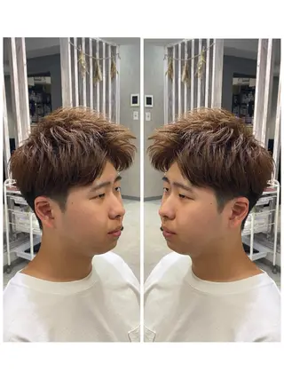 ショート カラー メンズ 🐉『メンズ美容師』 吉田龍星🐉のヘアスタイル