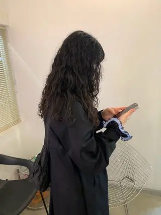 ロング パーマ HITOMI 福岡パーマのヘアスタイル