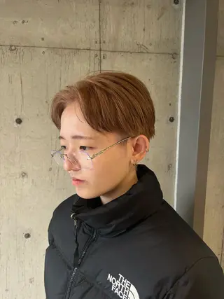 ショート カラー ヘアアレンジ メンズ 髪質改善・艶カラー・ ボブ・リクト💥のヘアスタイル