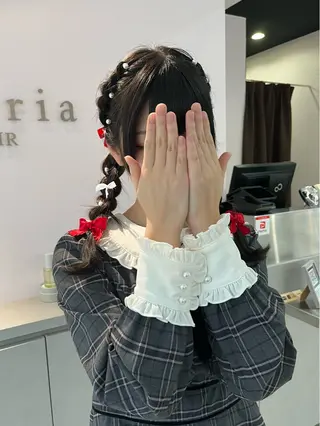 ロング カラー かわいい盛れ🎀池袋 / みい♡のヘアスタイル