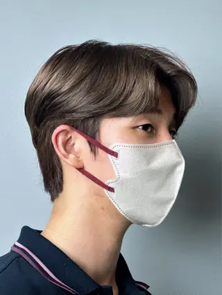 ショート カラー ADOR所属・韓国ヘアADOR HARUKIのヘアスタイル