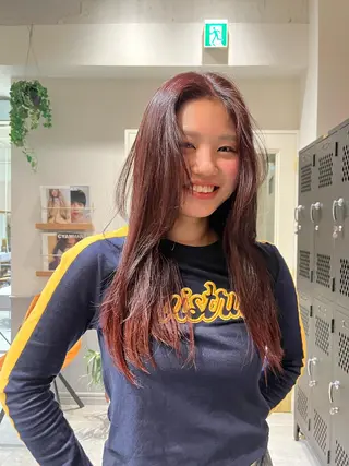 ロング siki所属・SIKI yuuna レイヤーカット🪽のヘアスタイル