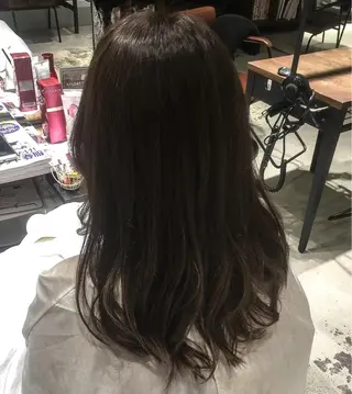 ミディアム セミロング ロング カラー seed hair 豊岡店所属・藤井 翔汰のヘアスタイル