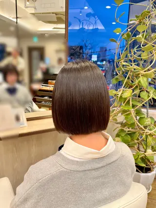 ミディアム 透明感カラー 大貫怜司のヘアスタイル