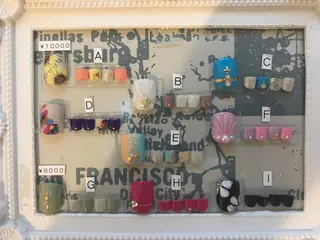 ネイル Nail&Eyelush T-Bear所属・山口 ももかのネイルデザイン