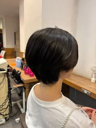 ショート 増田 枝里子のヘアスタイル