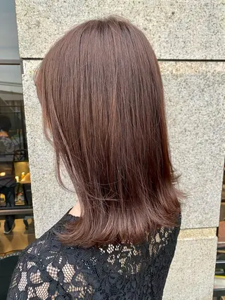 ミディアム LUCIE 吉祥寺所属・✨顔周り✂️レイヤー /艶カラー得意🌈将のヘアスタイル