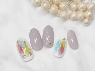 ネイル ネイルPetit Ribbonのネイルデザイン