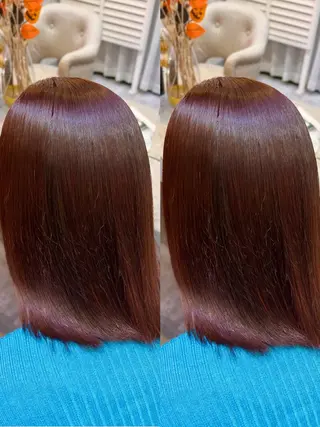 ミディアム カラー mimi☪️ 艶髪髪質改善/メンズのヘアスタイル