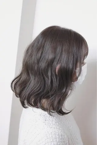 ミディアム カラー 土居 正季のヘアスタイル