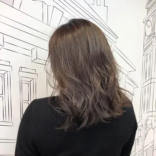 ミディアム カラー レイヤー,ボブ / 彩未のヘアスタイル