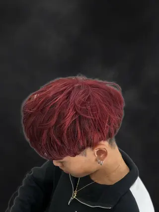 ショート パーマ メンズ RENA 【Earth】のヘアスタイル