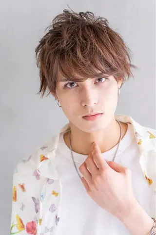 パーマ メンズ グレージュカラー🤎 mai🤎のヘアスタイル