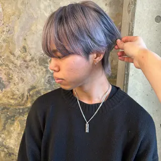 ショート カラー ツヤハイトーン/ レイヤー💫mayuのヘアスタイル