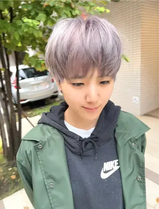 ショート カラー 💎透明感カラー特化 💎TAISEIのヘアスタイル