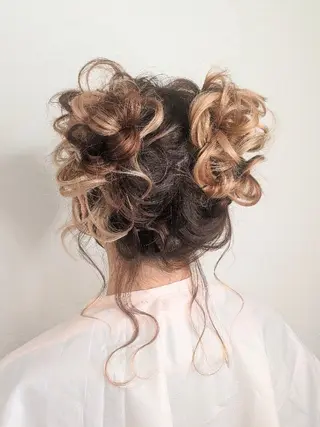 ヘアアレンジ ミディアム HIME. ＊*ヒメドットのヘアスタイル