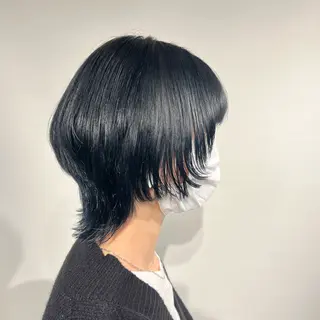 ショート カラー マンツーマン施術🫧 なつのヘアスタイル