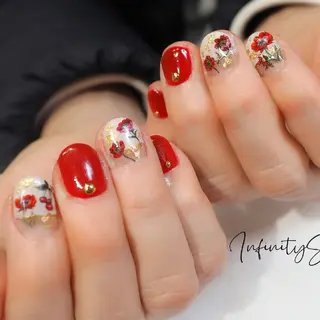 ネイル infinity skyのネイルデザイン