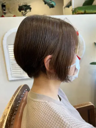 ショート カラー イズム所属・野崎 勝嗣のヘアスタイル