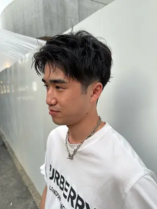 パーマ メンズ 似合わせカット /パーマ岡本淳平のヘアスタイル