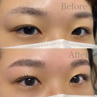 マツエク・マツパ アイブロウ バイフルール アイラッシュサロンのマツエク・マツパデザイン