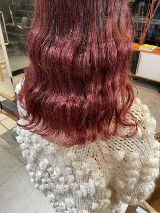 ミディアム 菅原 彩加のヘアスタイル