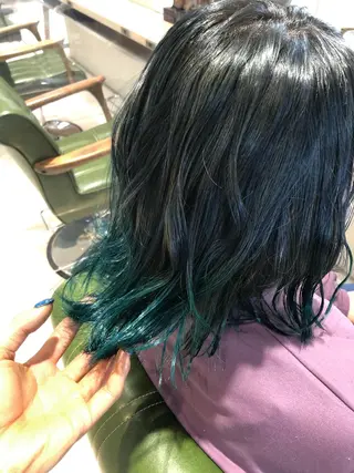 ミディアム カラー Moana by HEADLIGHT 川口店所属・川口髪質改善ウルトワ 🌈毛島健樹🌈のヘアスタイル