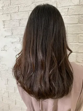 セミロング ブリーチ特化 ハイトーンRYOYAのヘアスタイル