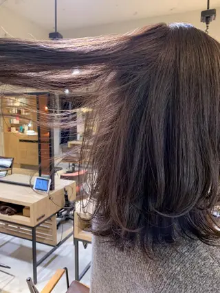 ミディアム ヘアアレンジ ✨髪質改善　美髪✨ 縮毛　井上 大誠のヘアスタイル