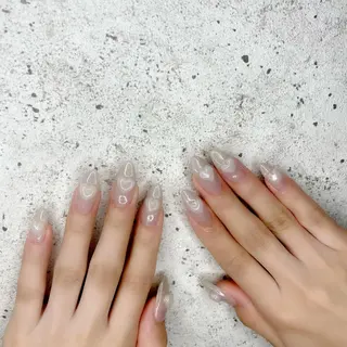 ロング カラー パーマ ヘアアレンジ メンズ キッズ ネイル マツエク・マツパ Salon Ｋのネイルデザイン