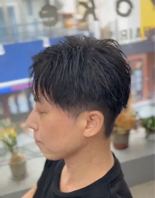 ショート メンズ メンズ専門サロン wokeのヘアスタイル
