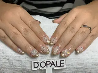 ネイル D‘OPALEサロン所属・長さ出し専門店 上野kkのネイルデザイン