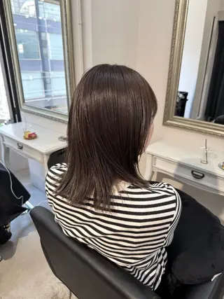 ミディアム reira/堀江/ レイヤーカットのヘアスタイル