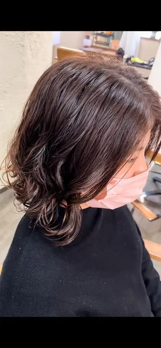 パーマ 杉野 まみのヘアスタイル