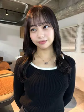 ミディアム カラー ᴄʜɪʜɪʀᴏ /透明感カラーのヘアスタイル