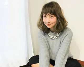 ミディアム 横井伴典 矢場町 メンズパーマ/カットのヘアスタイル